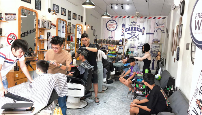 Barber Shop Ngọc Thành là tiệm cắt tóc uy tín ở Vĩnh Long