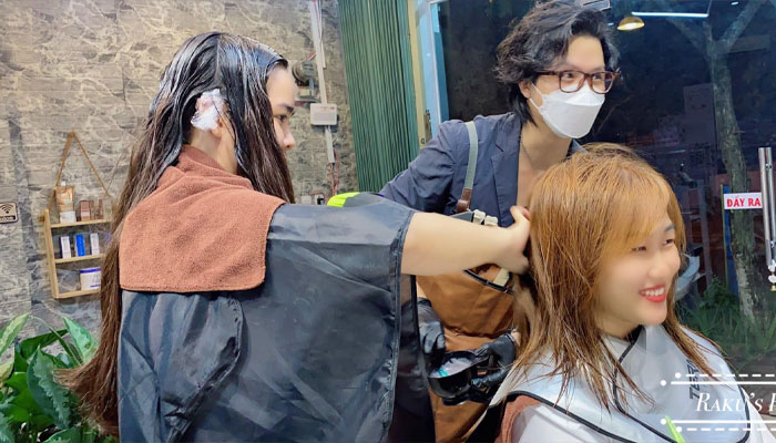 Raku’s Hair Salon là tiệm cắt tóc uy tín ở Vĩnh Long