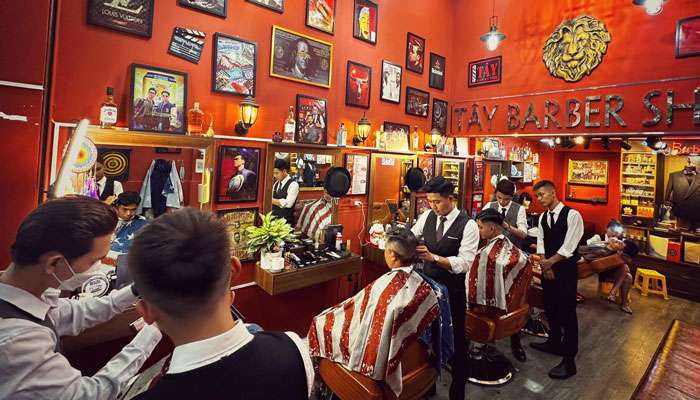 salon tóc ở đà nẵng đông khách