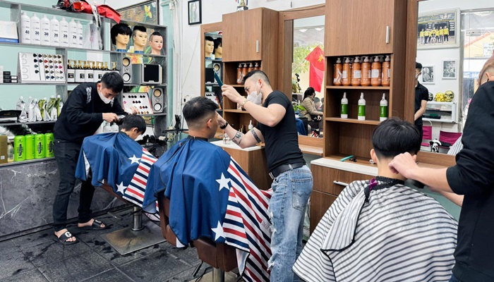 tiệm cắt tóc nam đẹp ở Khánh Hòa