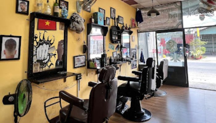 tiệm cắt tóc nổi tiếng kiên giang