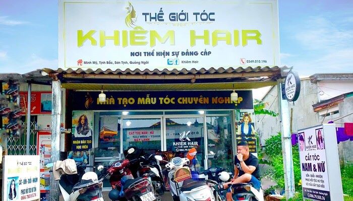 tiệm cắt tóc nữ đẹp ở quảng ngãi
