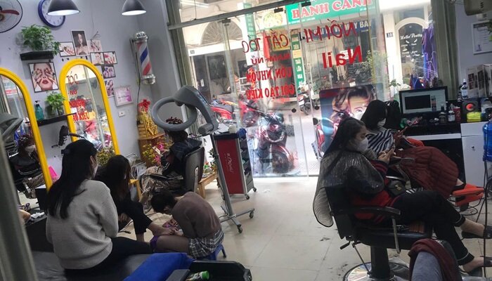 tiệm cắt tóc quận Long Biên Hà Nội