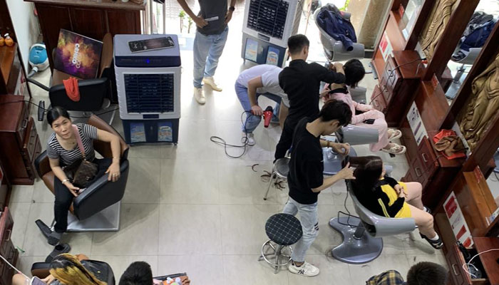 Tiệm Cắt Tóc Việt Mỹ là tiệm cắt tóc Huế