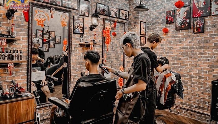tiệm cắt tóc khu vực Ba Đình