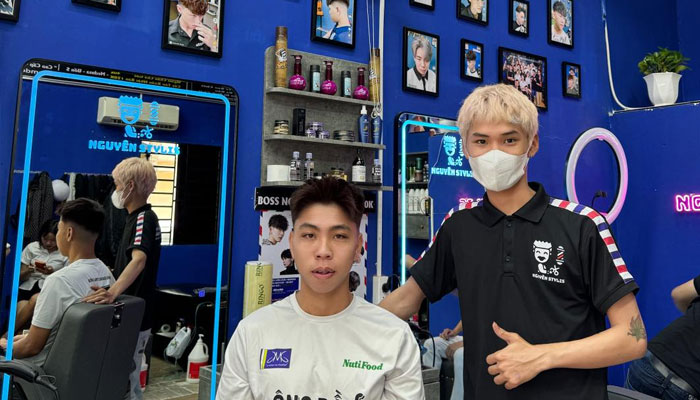 Tóc Nam NGUYÊN STYLIS là tiệm tóc nổi tiếng Đắk Lắk