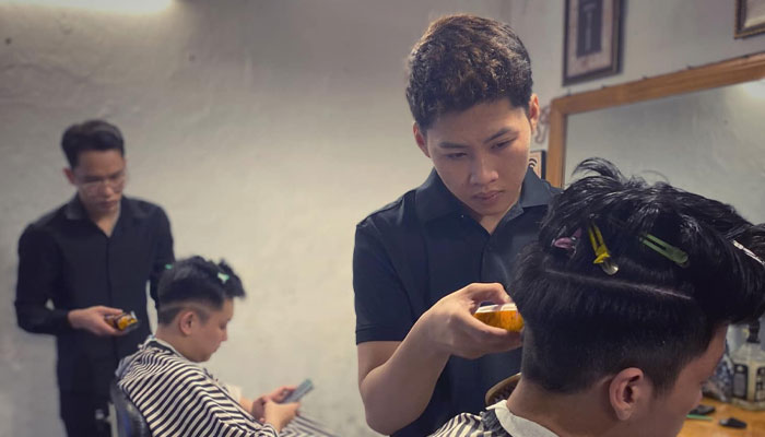 Wy barber Shop là tiệm cắt tóc đẹp ở Huế