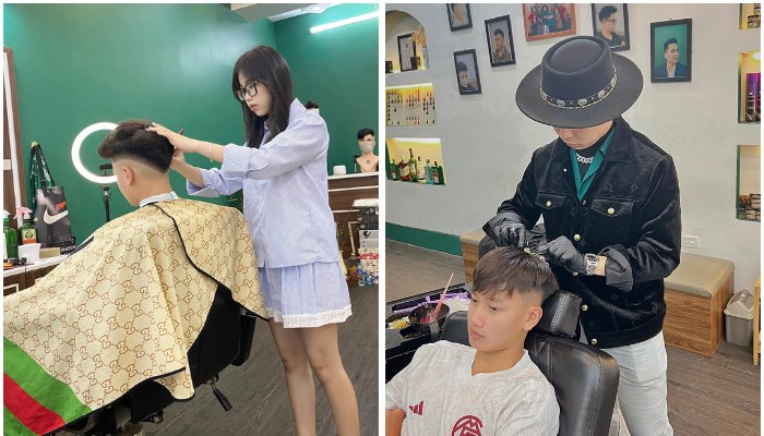 Tiệm cắt tóc đẹp ở Bắc Giang