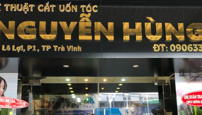 Tiệm cắt tóc gần đây ở Trà Vinh
