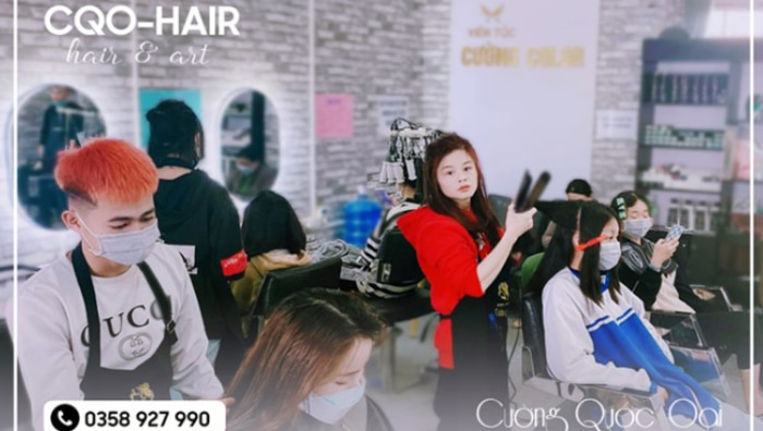 Tiệm cắt tóc huyện Quốc Oai