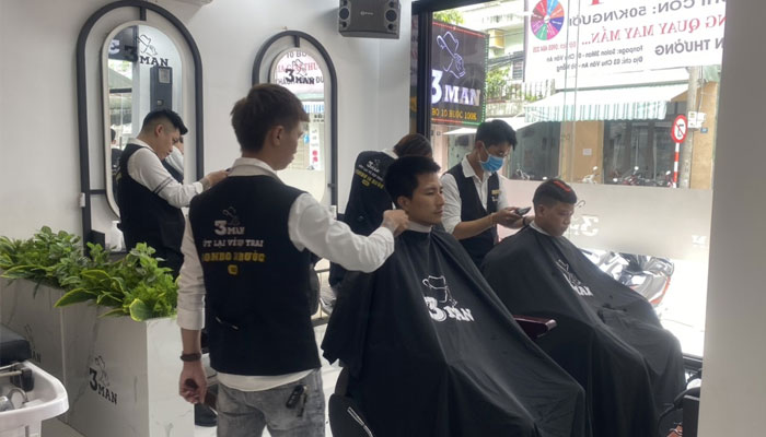 Tiệm cắt tóc nam đẹp ở Bình Định chất lượng