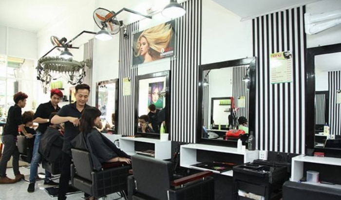 tiệm cắt tóc nổi tiếng huyện Đan Phượng