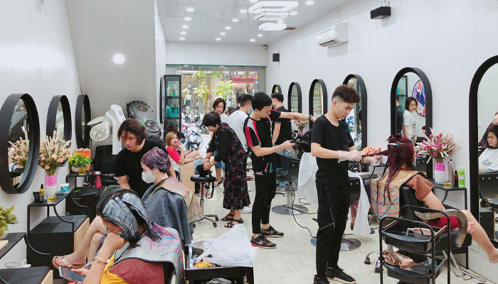 Tiệm cắt tóc nữ đẹp ở Trà Vinh đẹp và chất lượng