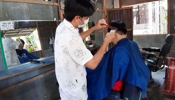 Tiệm cắt tóc Trà Vinh đẹp và chất lượng
