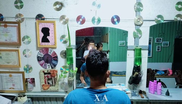 Tiệm cắt tóc Trà Vinh đẹp