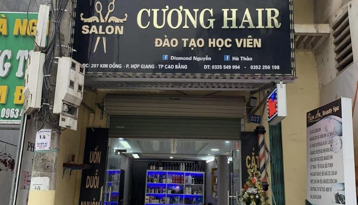 Tiệm cắt tóc uy tín ở Cao Bằng