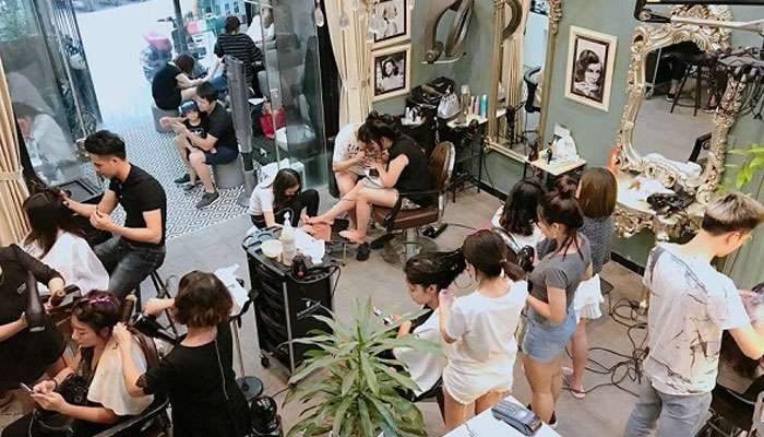 Tiệm tóc Bình Định đẹp và chuyên nghiệp